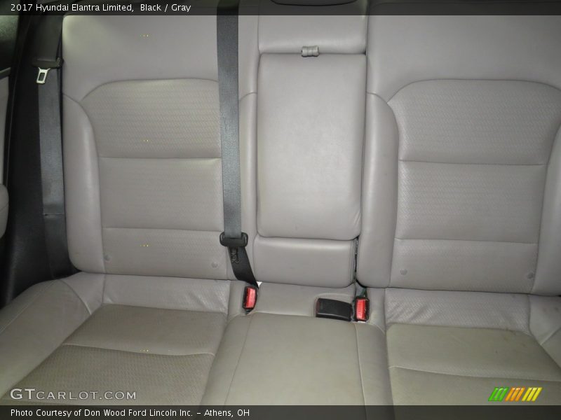Black / Gray 2017 Hyundai Elantra Limited