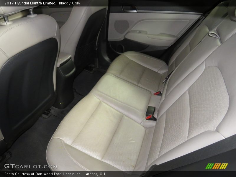 Black / Gray 2017 Hyundai Elantra Limited