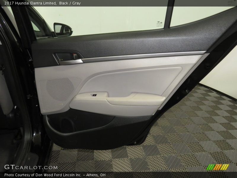 Black / Gray 2017 Hyundai Elantra Limited