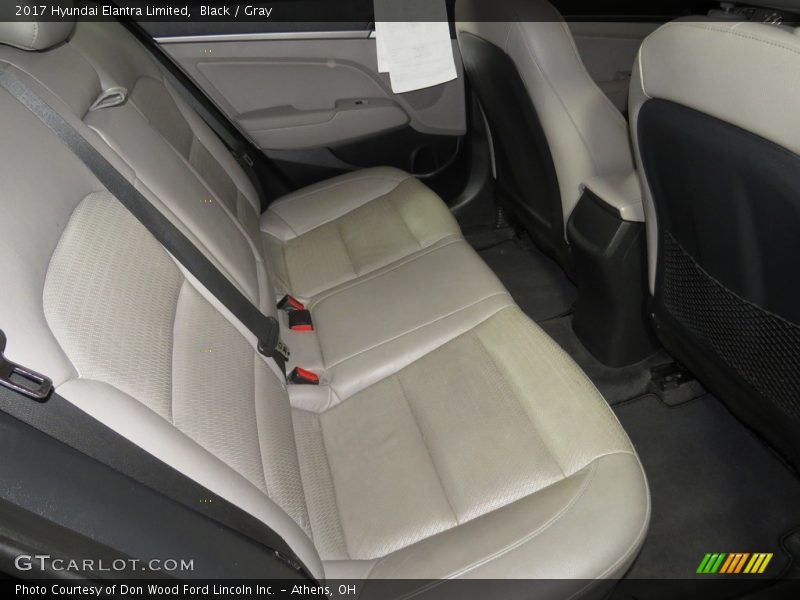 Black / Gray 2017 Hyundai Elantra Limited