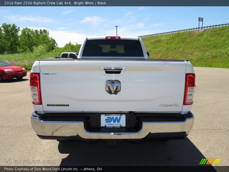Bright White / Black 2019 Ram 2500 Bighorn Crew Cab 4x4