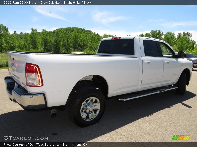Bright White / Black 2019 Ram 2500 Bighorn Crew Cab 4x4