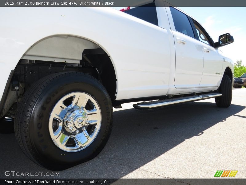 Bright White / Black 2019 Ram 2500 Bighorn Crew Cab 4x4