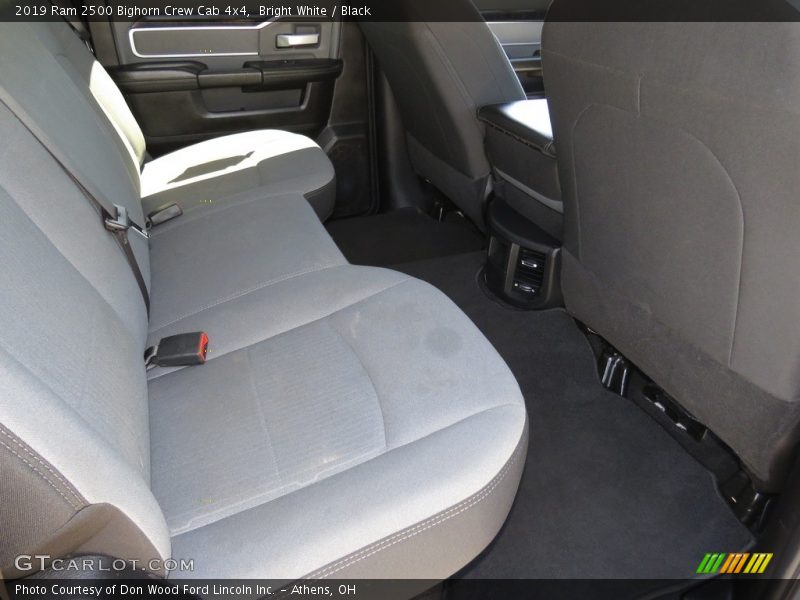 Bright White / Black 2019 Ram 2500 Bighorn Crew Cab 4x4