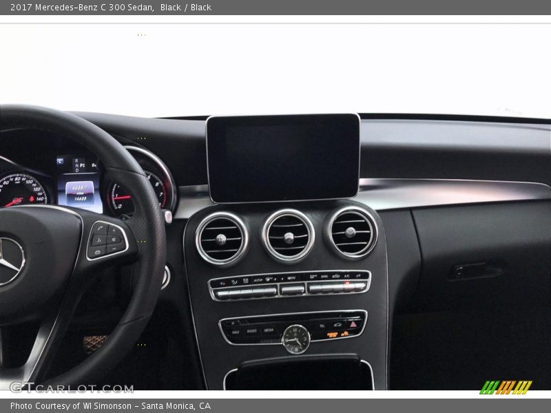 Black / Black 2017 Mercedes-Benz C 300 Sedan