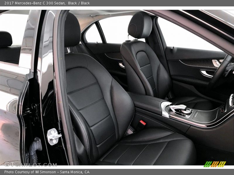 Black / Black 2017 Mercedes-Benz C 300 Sedan