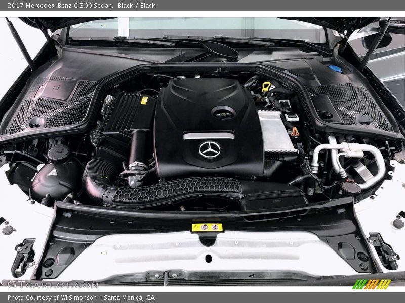 Black / Black 2017 Mercedes-Benz C 300 Sedan