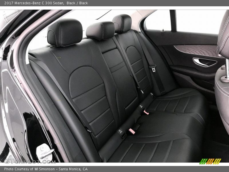 Black / Black 2017 Mercedes-Benz C 300 Sedan