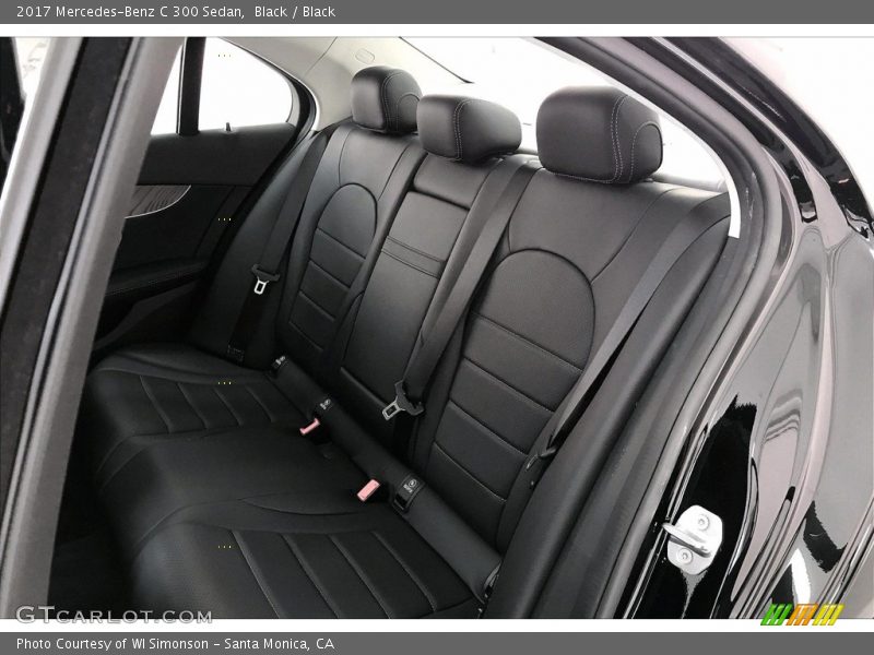 Black / Black 2017 Mercedes-Benz C 300 Sedan