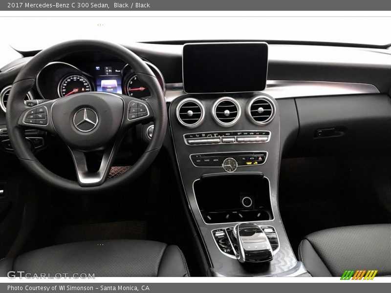 Black / Black 2017 Mercedes-Benz C 300 Sedan