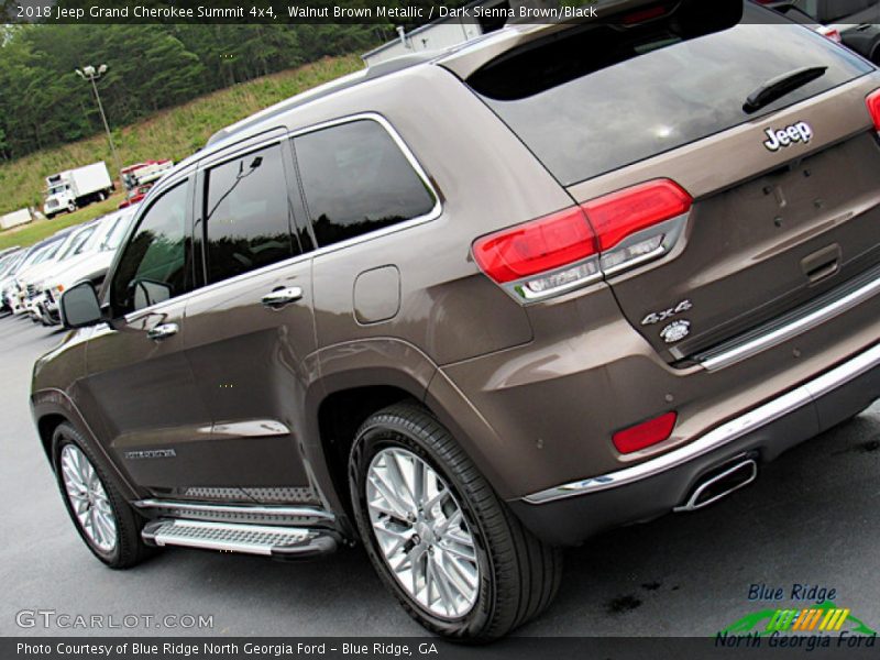 Walnut Brown Metallic / Dark Sienna Brown/Black 2018 Jeep Grand Cherokee Summit 4x4