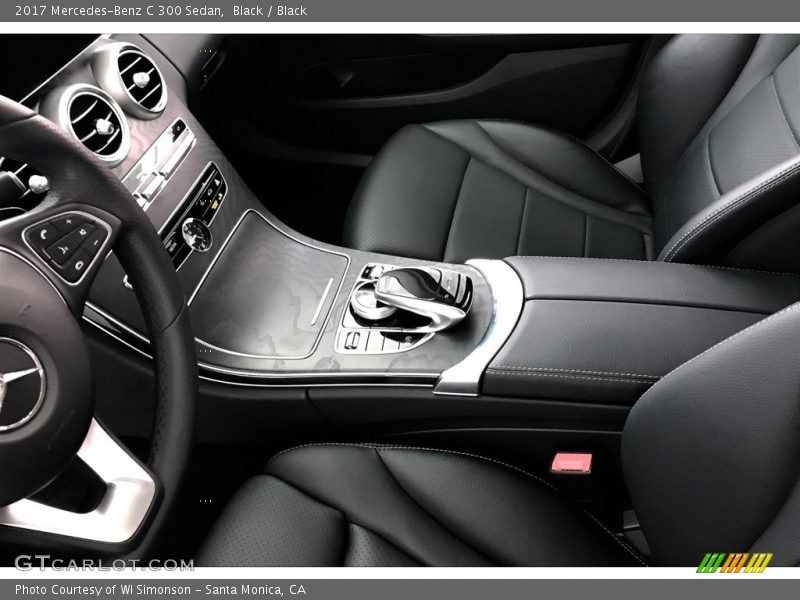 Black / Black 2017 Mercedes-Benz C 300 Sedan