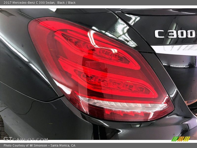 Black / Black 2017 Mercedes-Benz C 300 Sedan