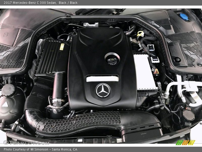 Black / Black 2017 Mercedes-Benz C 300 Sedan