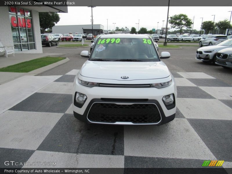 Snow White Pearl / Black 2020 Kia Soul S