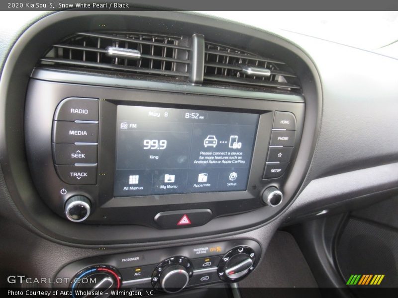 Snow White Pearl / Black 2020 Kia Soul S