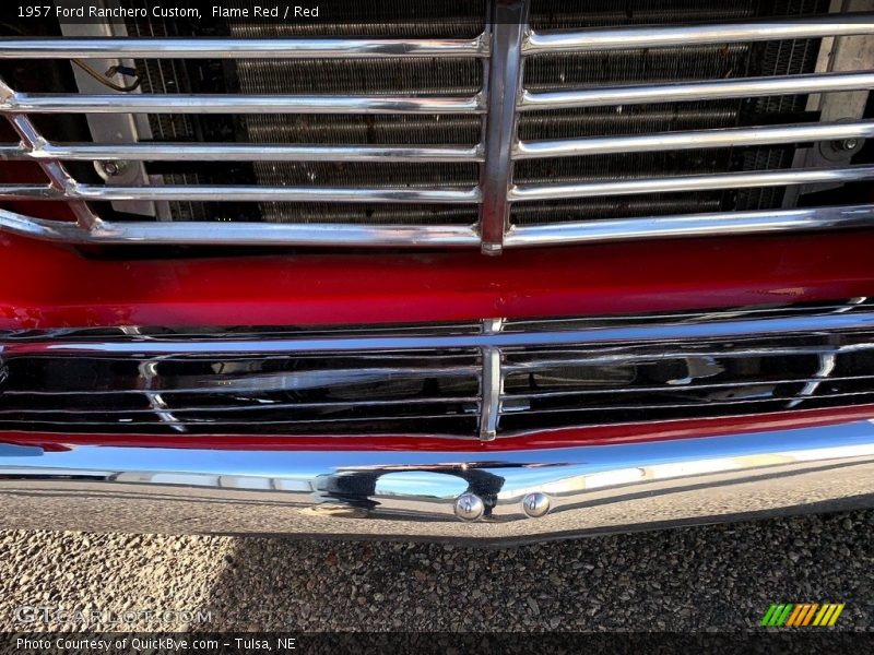 Flame Red / Red 1957 Ford Ranchero Custom