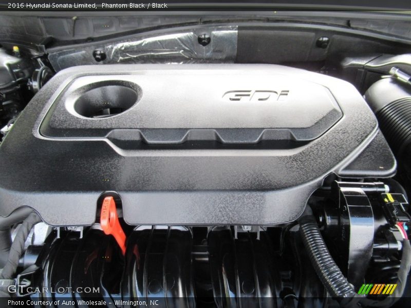 Phantom Black / Black 2016 Hyundai Sonata Limited