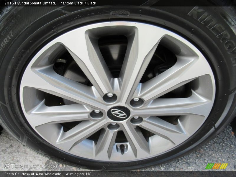Phantom Black / Black 2016 Hyundai Sonata Limited