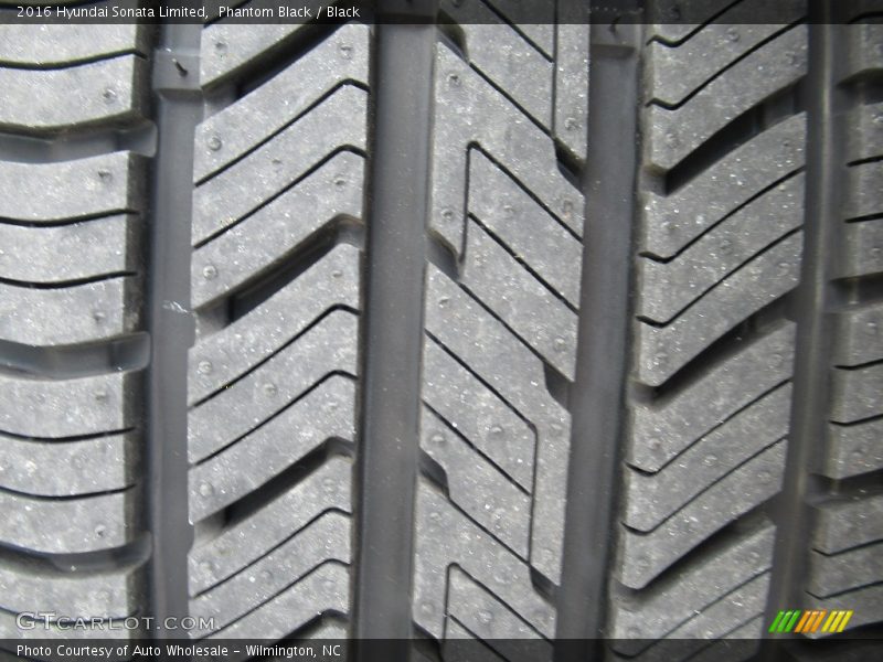 Phantom Black / Black 2016 Hyundai Sonata Limited