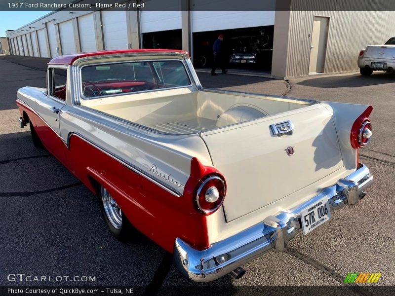 Flame Red / Red 1957 Ford Ranchero Custom