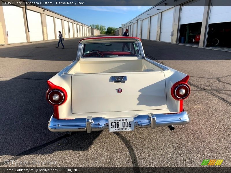 Flame Red / Red 1957 Ford Ranchero Custom