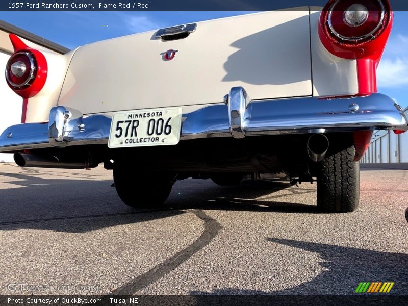 Flame Red / Red 1957 Ford Ranchero Custom