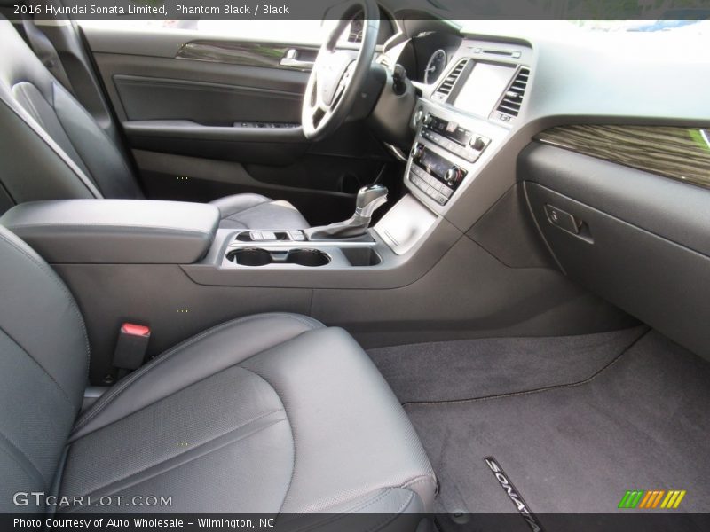 Phantom Black / Black 2016 Hyundai Sonata Limited
