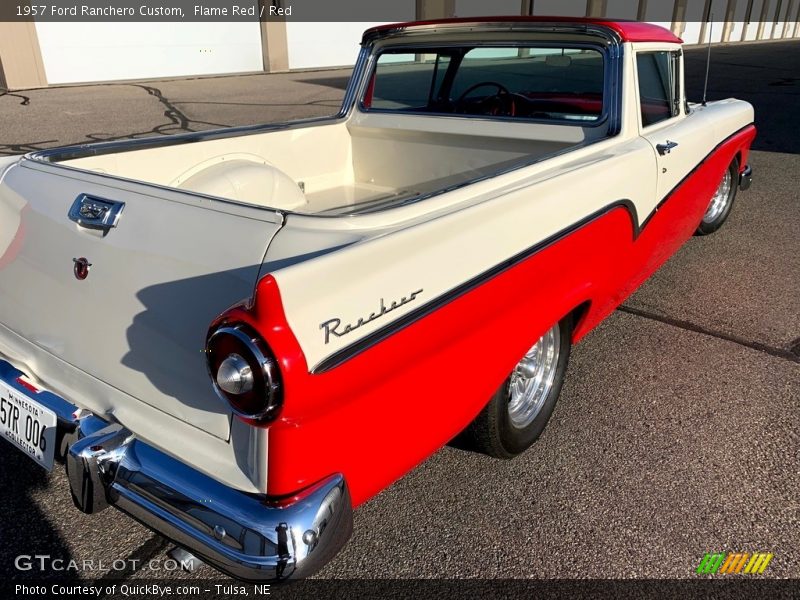 Flame Red / Red 1957 Ford Ranchero Custom