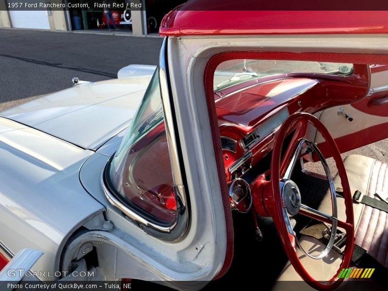 Flame Red / Red 1957 Ford Ranchero Custom
