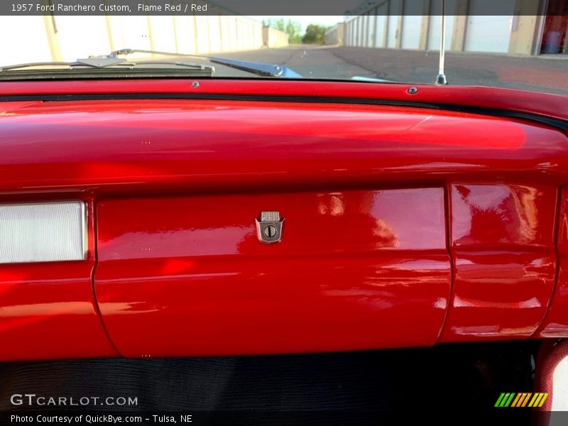 Dashboard of 1957 Ranchero Custom