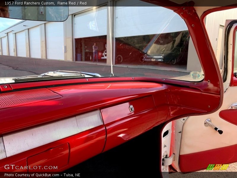 Flame Red / Red 1957 Ford Ranchero Custom