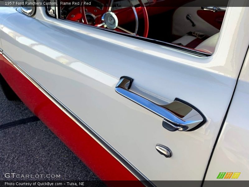 Flame Red / Red 1957 Ford Ranchero Custom