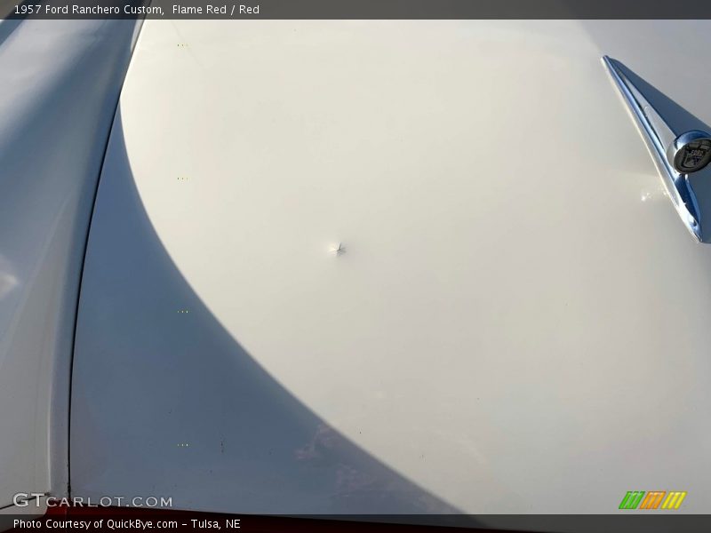 Flame Red / Red 1957 Ford Ranchero Custom