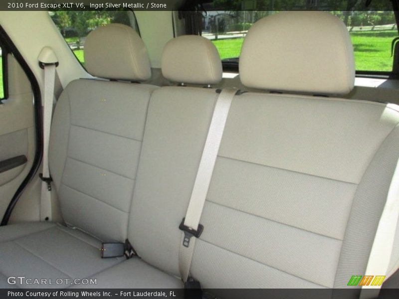 Ingot Silver Metallic / Stone 2010 Ford Escape XLT V6
