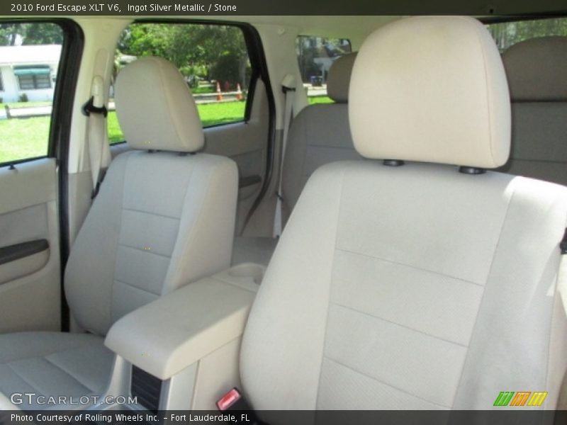 Ingot Silver Metallic / Stone 2010 Ford Escape XLT V6