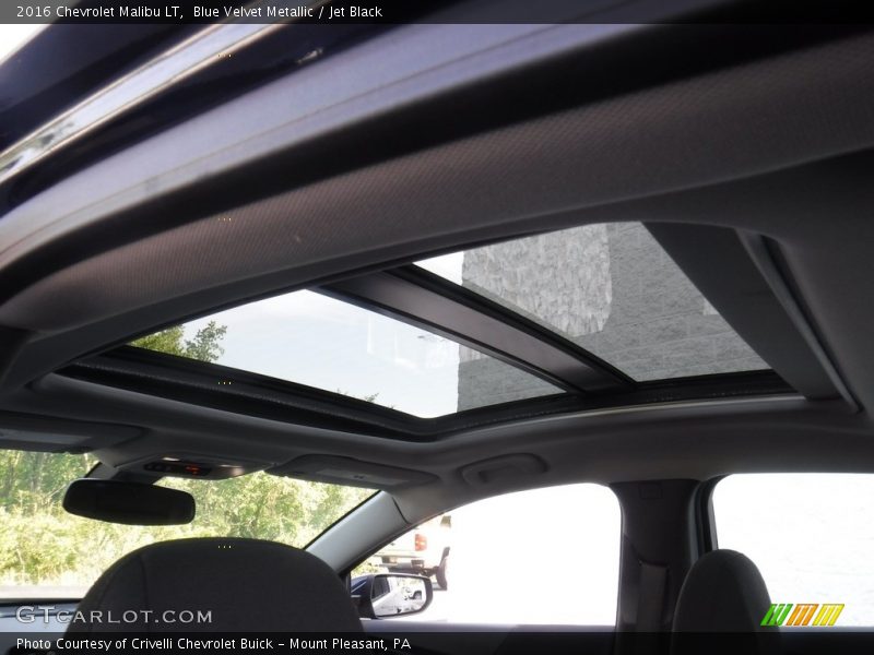 Blue Velvet Metallic / Jet Black 2016 Chevrolet Malibu LT