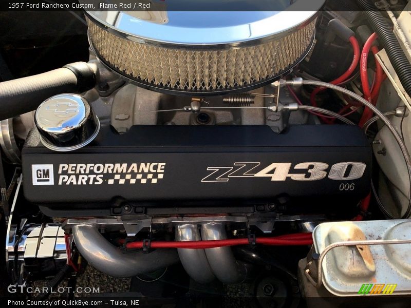 Flame Red / Red 1957 Ford Ranchero Custom