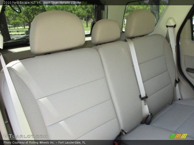 Ingot Silver Metallic / Stone 2010 Ford Escape XLT V6