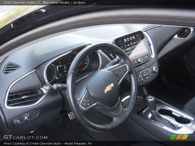 Blue Velvet Metallic / Jet Black 2016 Chevrolet Malibu LT