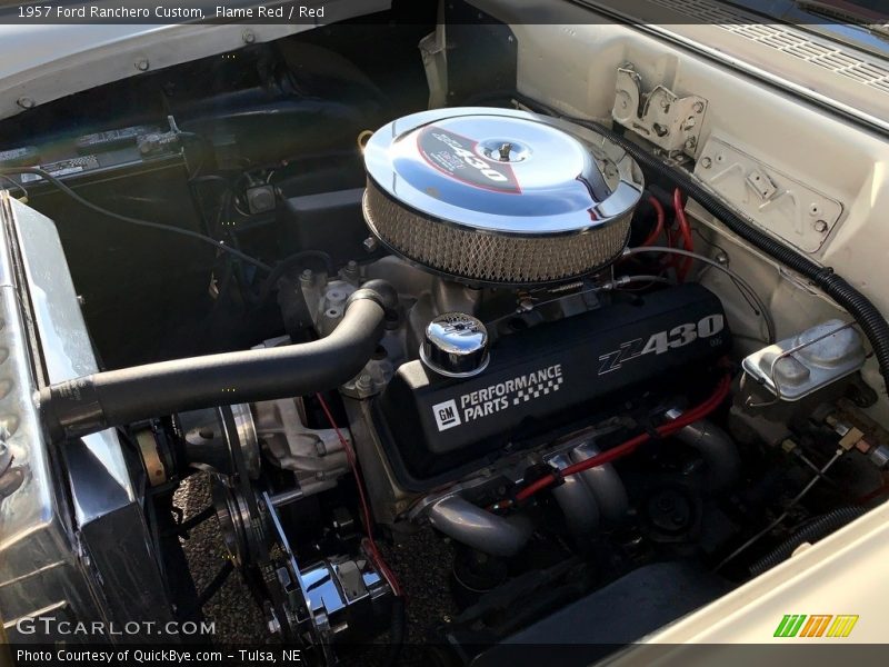 Flame Red / Red 1957 Ford Ranchero Custom