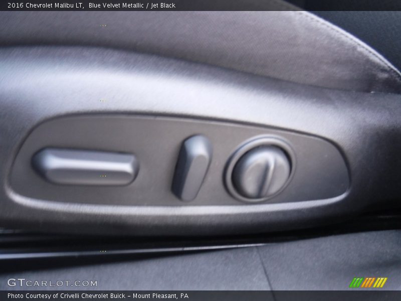 Blue Velvet Metallic / Jet Black 2016 Chevrolet Malibu LT