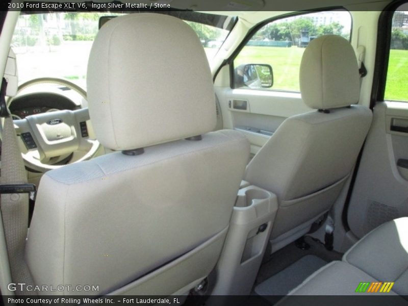 Ingot Silver Metallic / Stone 2010 Ford Escape XLT V6