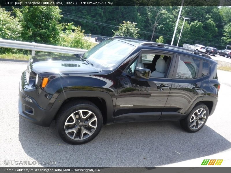 Black / Bark Brown/Ski Grey 2016 Jeep Renegade Latitude 4x4