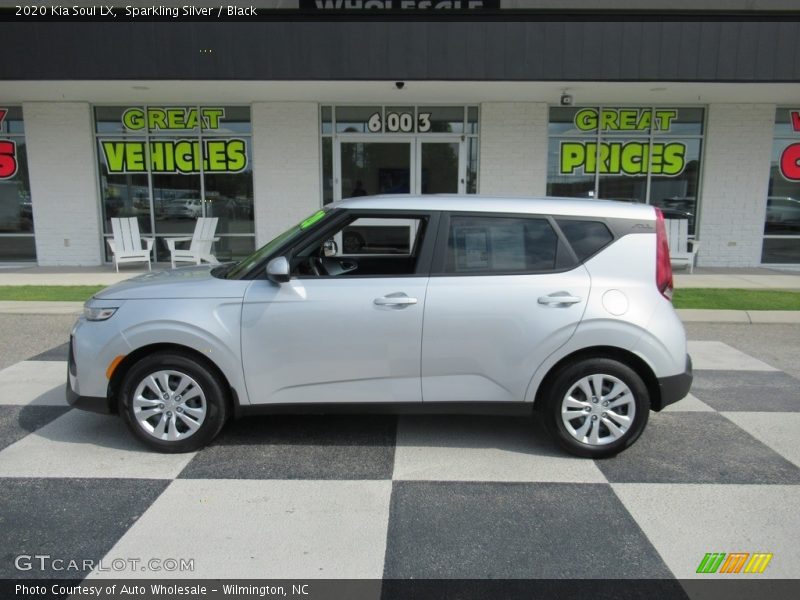 Sparkling Silver / Black 2020 Kia Soul LX