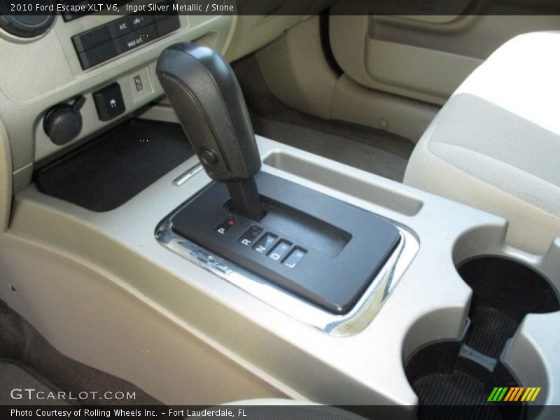 Ingot Silver Metallic / Stone 2010 Ford Escape XLT V6