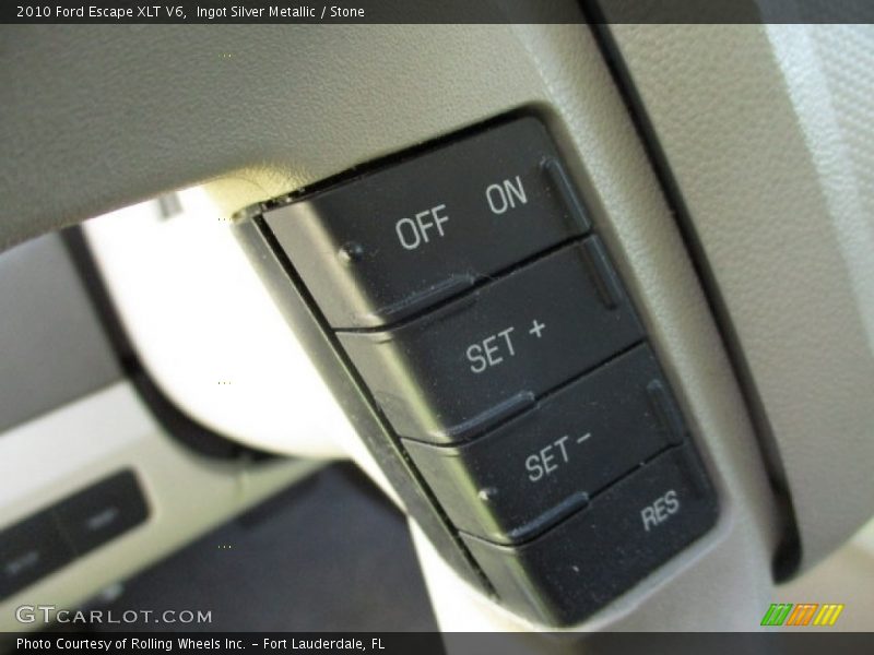 Ingot Silver Metallic / Stone 2010 Ford Escape XLT V6