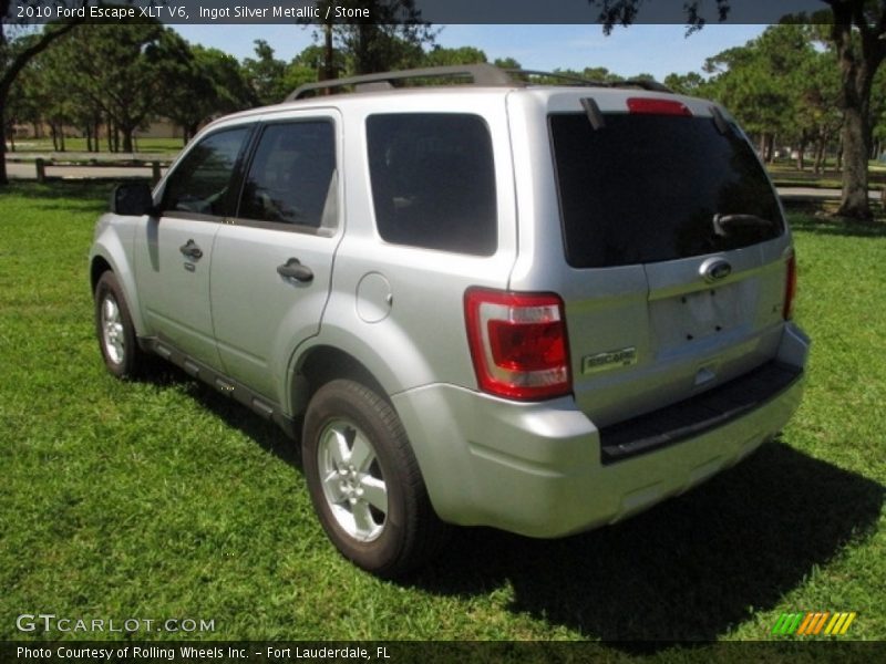 Ingot Silver Metallic / Stone 2010 Ford Escape XLT V6