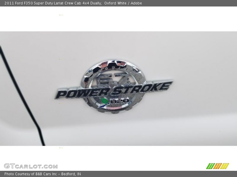Oxford White / Adobe 2011 Ford F350 Super Duty Lariat Crew Cab 4x4 Dually