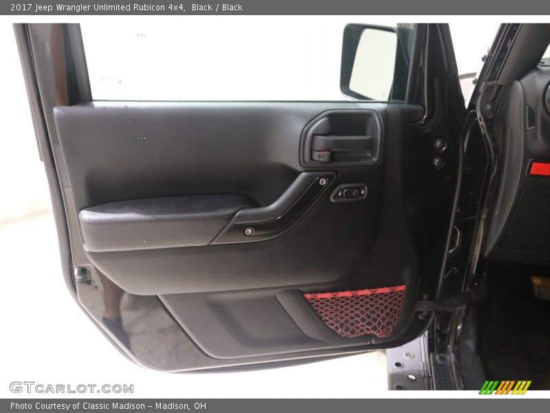 Black / Black 2017 Jeep Wrangler Unlimited Rubicon 4x4
